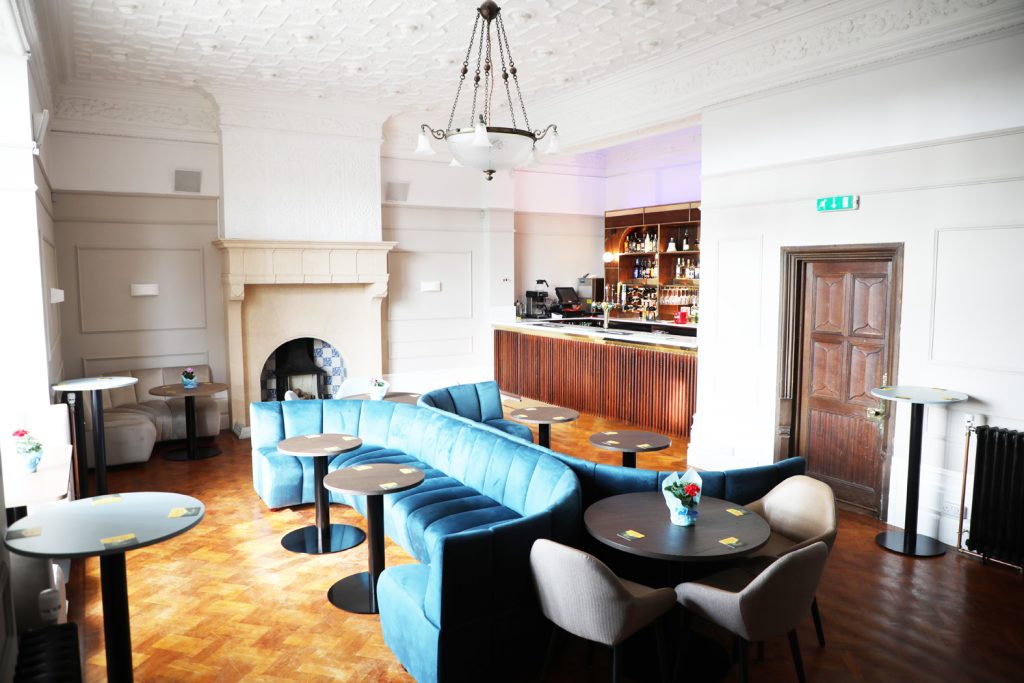 The newly installed bar at The Knole.